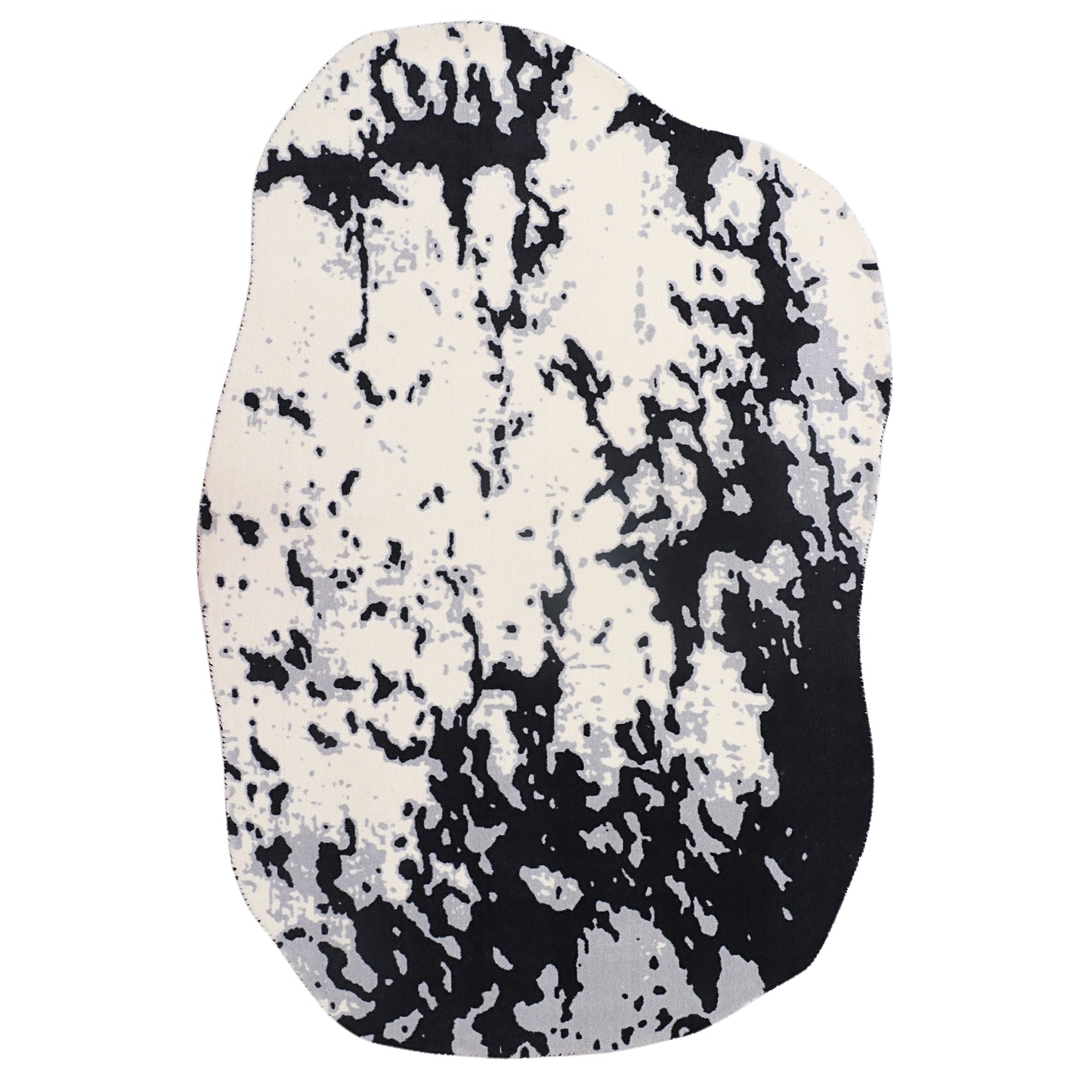 Black Web Rug