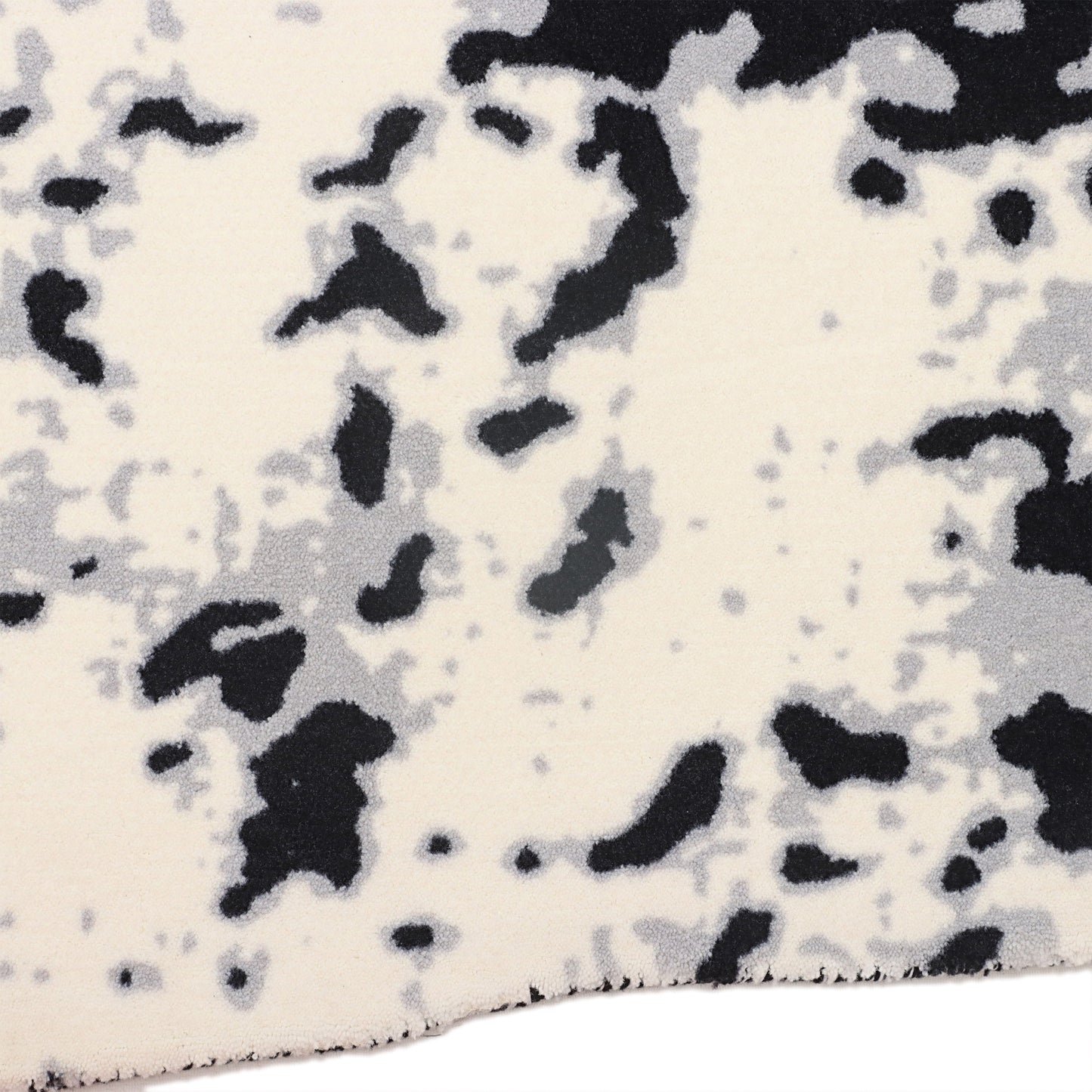 Black Web Rug