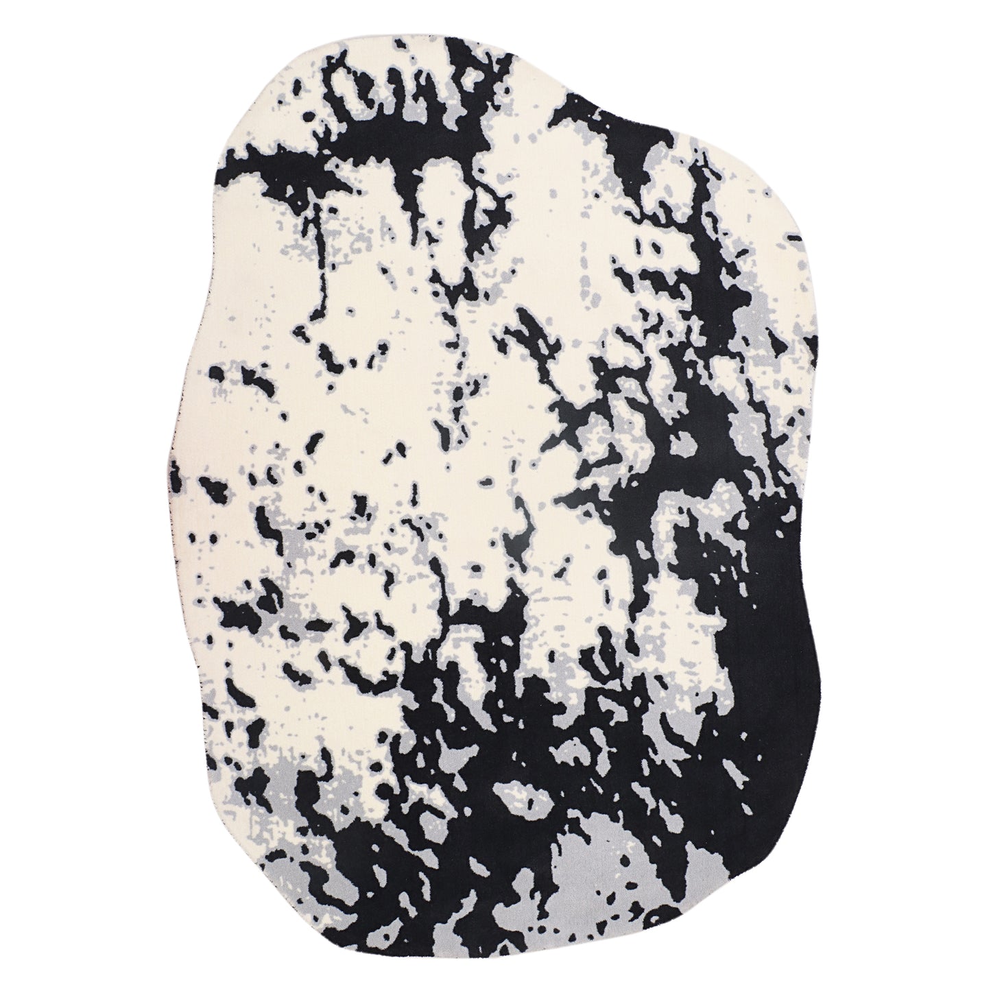 Black Web Rug