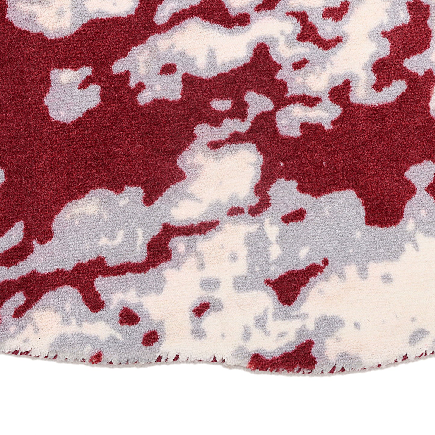 Red Web Rug