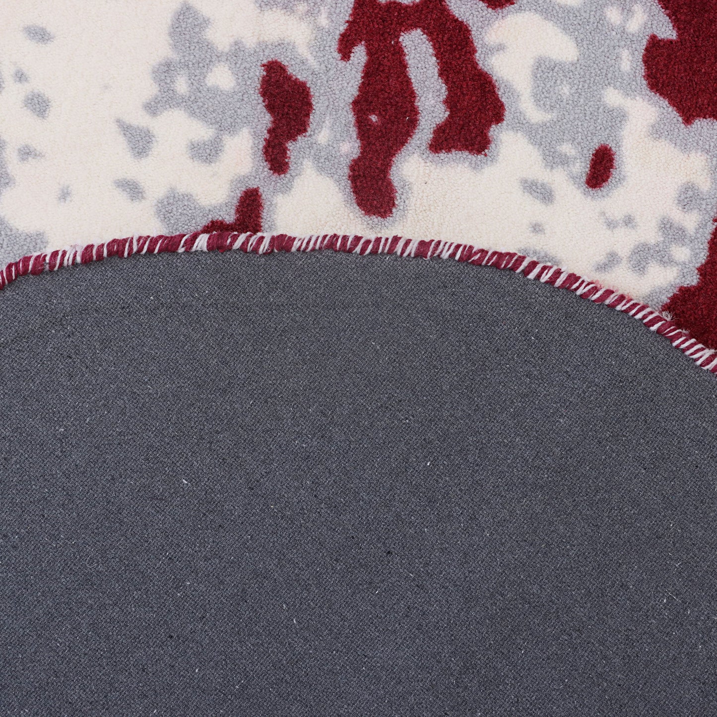 Red Web Rug